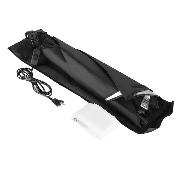 45W White Umbrellas Silver Black Umbrellas Soft Light Box Background Stand Light