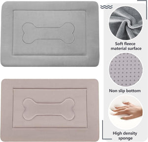 Large Dog Bed Soft Dog Crate Pad Mat 42 in Non-Slip Bottom