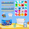 Magic Gel Water Pet Slow-Rebound Toy Set - 20 Types Of Gel, 5 Molds - DIY Crafts