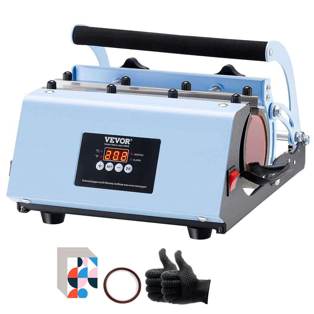 Tumbler Heat Press Machine, 11-30oz Mug Press, Heat Up Fast And Even, Tumbler Pr