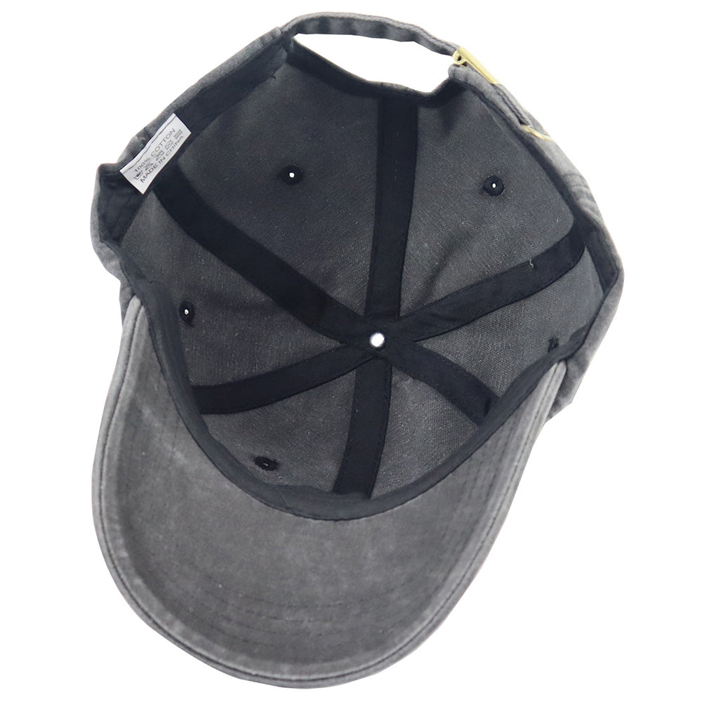 2pcs Tiger Embroidered Vintage Washed Baseball Cap - Hull City The Tigers World 