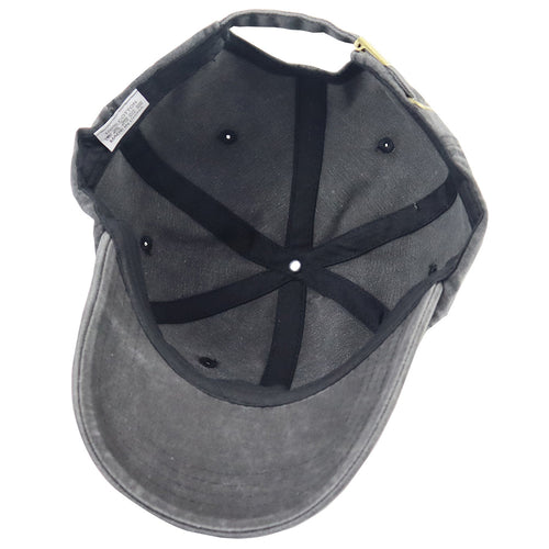 2pcs Tiger Embroidered Vintage Washed Baseball Cap - Hull City The Tigers World 